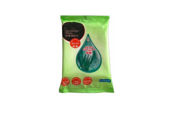 Aloés individualmente envolvido Vera Extract Disinfectant Wet Wipes
