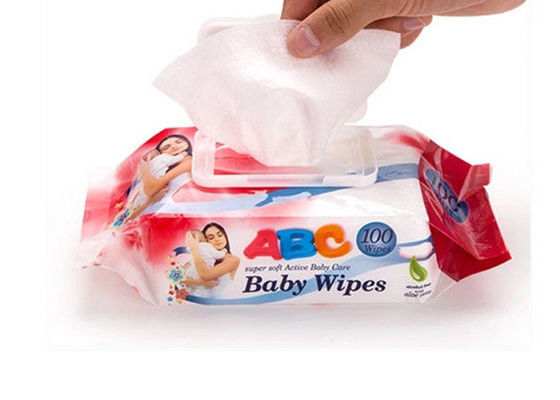Limpeza personalizada do bebê de Logo Disposable Wet Wipes For