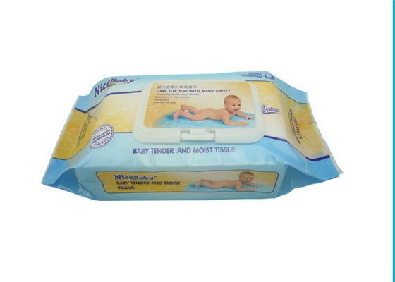 o bebê 50gsm sem álcool limpa/limpezas molhadas livres da fragrância
