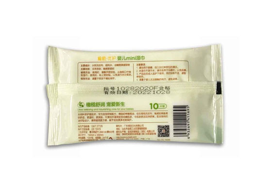 Olive Essence Portable Baby Wet descartável limpa sem o álcool
