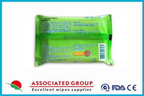 Aloés individualmente envolvido Vera Extract Disinfectant Wet Wipes